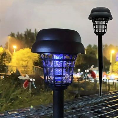 Zewnętrzna lampa odstraszająca komary (2 sztuki) | SOLARBUZZ