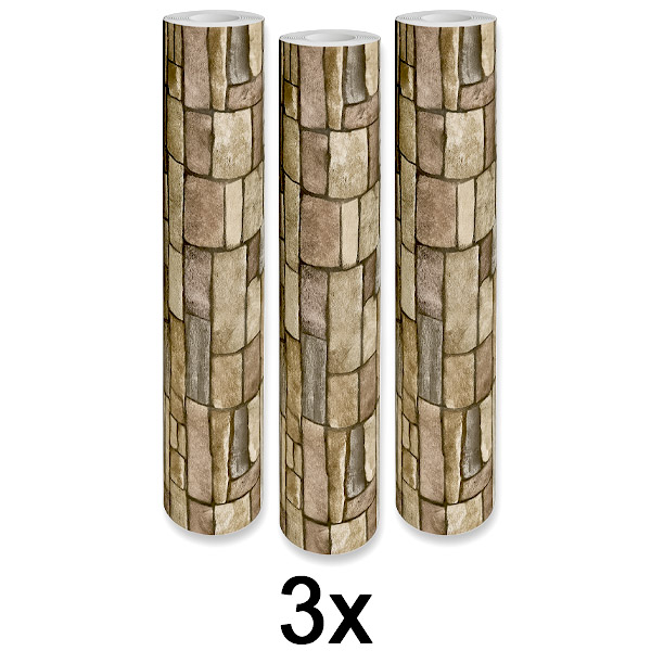 3x Stylowa tapeta 3D – Łatwa metamorfoza ścian | WALLCORWRAP