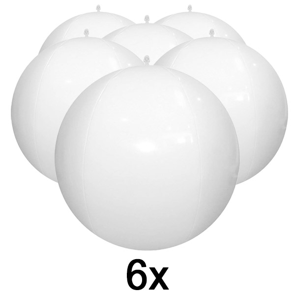 6x Nadmuchiwane Pływające Oświetlenie do Basenu | POOLGLO